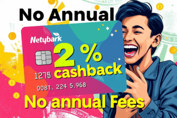 Afbeelding van een cashback kaart zonder jaarlijkse kosten.