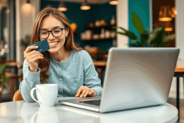 Afbeelding van een creditcard die helpt bij het opbouwen van een creditgeschiedenis.