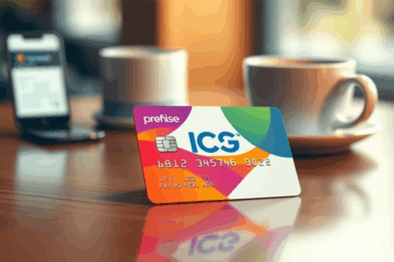 Afbeelding van de ICS GO Card, een prepaid creditcard die momenteel wordt gebruikt.